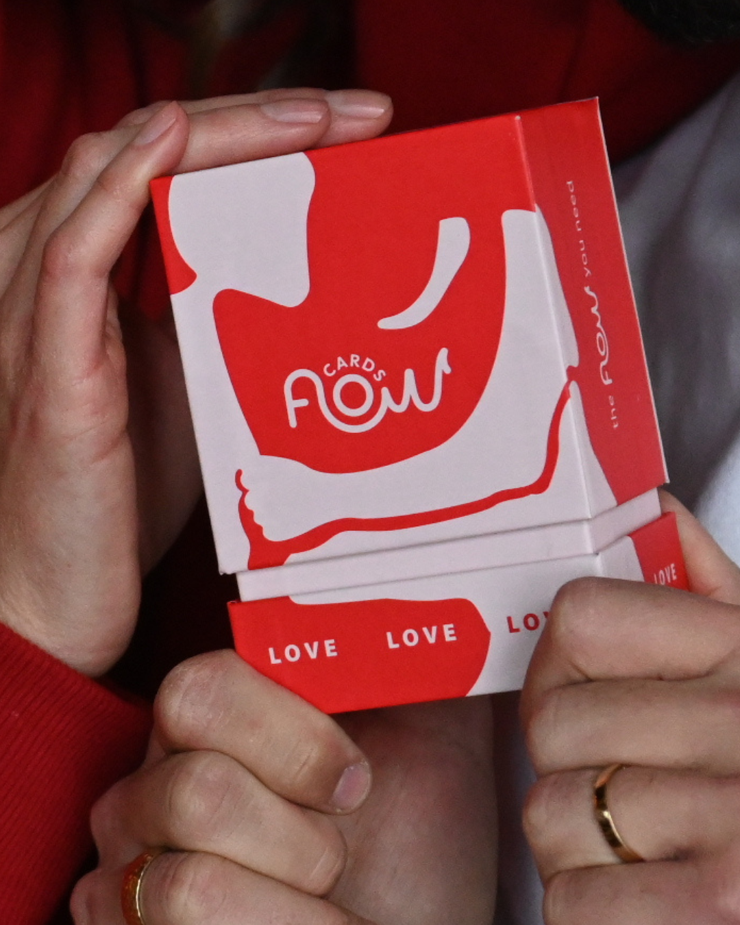 Karty z pytaniami dla par FLOW Cards LOVE